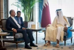 وزير الخارجية الايراني يلتقي امير قطر في الدوحة لبحث تطورات الساحة الفلسطينية 2