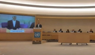خلال الاجتماع الـ 55 لمجلس حقوق الانسان الدولي 

وزير الخارجية الإيراني: ينبغي ألا نسمح بأن تصبح الإبادة الجماعية روتينا عاديا في العالم/ يجب محاسبة إسرائيل وداعميها