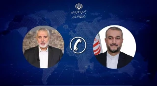 في محادثة هاتفية مع هنية؛

وزير الخارجية الإيراني: من الواضح للعالم أن نتنياهو وصل إلى نهاية الطريق