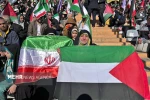 تجمع قرآني حاشد بطهران تنديدا بالعدوان الصهيوني على غزة  2