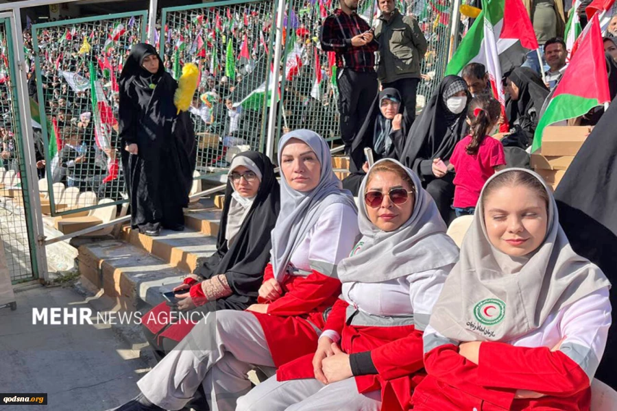تجمع قرآني حاشد بطهران تنديدا بالعدوان الصهيوني على غزة  14