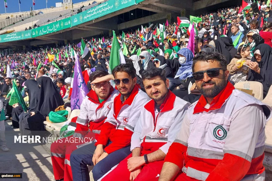 تجمع قرآني حاشد بطهران تنديدا بالعدوان الصهيوني على غزة  15