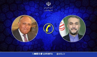 وزيرا خارجية إيران ومصر يبحثان آخر المستجدات على الساحة الفلسطينية