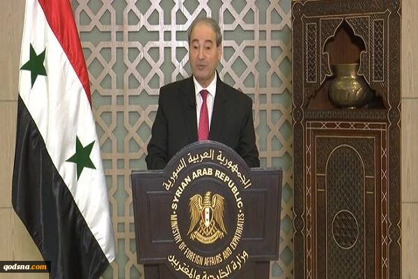 وزير الخارجية السوري يدين اعتداء الكيان الصهيوني على القنصلية الإيرانية 2