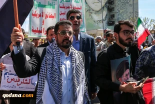 Iranians hold rally in support of operation "Honest Promise" against Zionist regime

 2