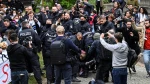 Police disperse pro-Palestine student protest in Berlin