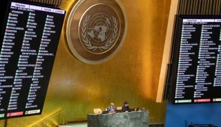 الجمعية العامة للأمم المتحدة تصوت بغالبية كبرى تأييدا لطلب عضوية فلسطين