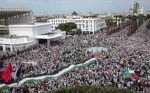 Moroccans show support for Palestinians in Gaza