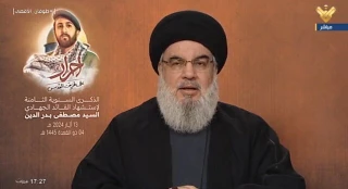 سید حسن نصرالله دبیرکل حزب‌الله لبنان در مراسم هشتمین سالگرد شهید مصطفی بدرالدین:

حاج قاسم سلیمانی و شهید زاهدی در همه میادین حاضر بودند/فلسطین و غزه، به مسئله نخست جهان تبدیل شده‌اند