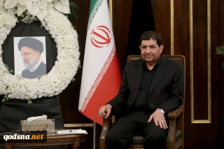 الرئيس الايراني بالوكالة: استراتيجية ايران في دعم حركة المقاومة وخاصة فصائل المقاومة الفلسطينية لن تتغير