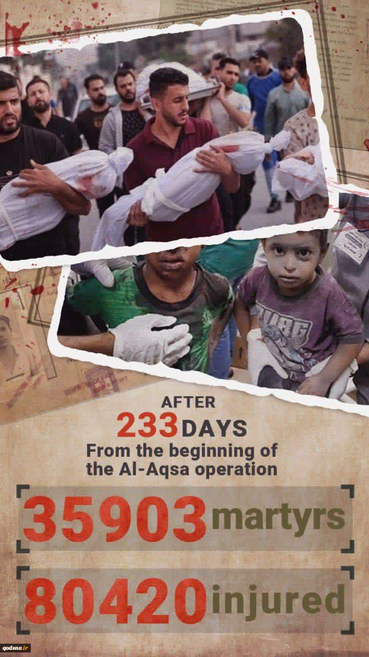 The scale of Zionist atrocities in numbers