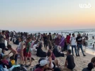 زندگی در غزه در جریان است

حضور آوارگان در ساحل خانیونس واقع در جنوب نوار غزه 2
