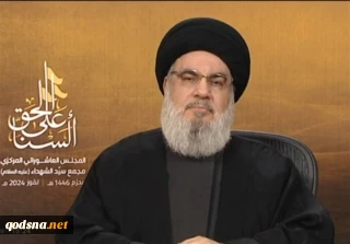 السيد نصر الله: سنخرج جميعًا من معركة طوفان الأقصى منتصرين شامخين