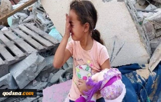 یونیسف:  ۹۰ درصد ساکنان نوار غزه آواره شده‌اند