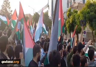 احتجاجات طلابية في مشهد الإيرانية على تواجد رياضيين صهاينة في أولمبياد باريس