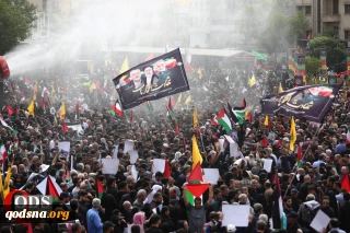 تشييع جثمان الشهيد القائد اسماعيل هنية ومرافقه في طهران