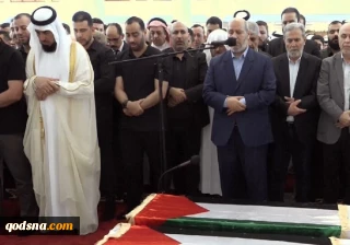 حضور هیئت ایرانی در مراسم خاکسپاری شهید هنیه در قطر