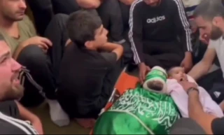 تشييع جثمان الشهيد هيثم بليدي في مخيم طولكرم