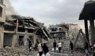 جنایت جدید رژیم صهیونیستی در حق آوارگان فلسطینی در مرکز غزه