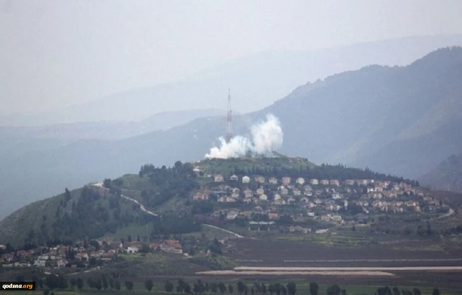 Hezbollah pounds Zionist military base with drone 2