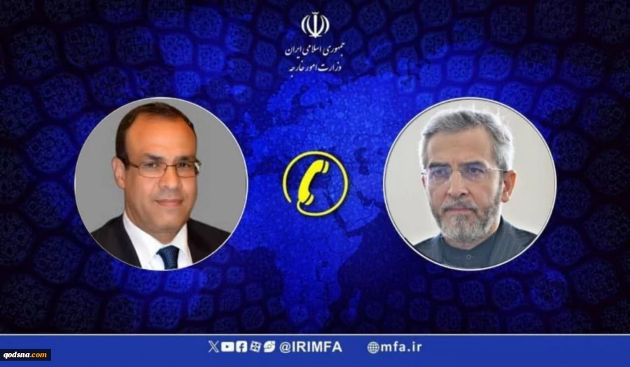 خلال اتصاله مع وزیر الخارجیة المصری..

باقری: سنرد ردا حاسما على الکیان الصهیونی
 2