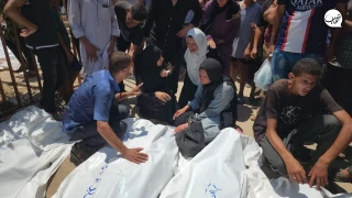 شهادت 4 غیرنظامی در حمله هوایی صهیونیست‌ها به دیرالبلح غزه