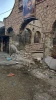 تخریب اماکن در بازار کمپ آوارگان بلاته در شرق شهر نابلس واقع در کرانه باختری از سوی بولدوزرهای ارتش رژیم صهیونیستی 2