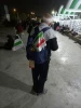 تصاویر ارسالی خبرنگار قدسنا از  پیاده روی زائران اربعین حسینی با پرچم فلسطین در مسیر کربلا(بخش پنجم) 6