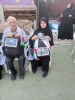 تصاویر ارسالی خبرنگار قدسنا از  پیاده روی زائران اربعین حسینی با پرچم فلسطین در مسیر کربلا(بخش پنجم) 11
