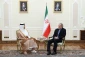 خلال استقباله رئيس الوزراء القطري؛

الرئيس الإيراني: دعاة حقوق الانسان يدعمون الكيان الصهيوني في جرائمه ضد غزة