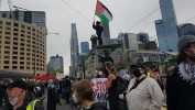 تظاهرات همبستگی با غزه در ملبورن
 2