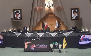 رئيس البرلمان الإيراني: الكيان الصهيوني لجأ الى الاعمال الإرهابية من أجل بقائه ومنع زواله