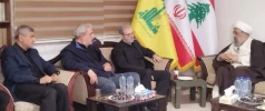 أمين عام جمعية الدفاع عن الشعب الفلسطيني يزور مكتب حزب الله في طهران 2