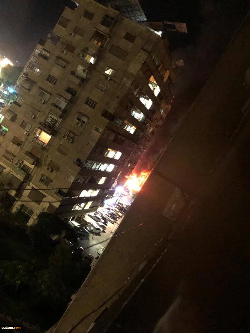الدفاعات الجوية السورية تتصدى لاهداف معادية بسماء دمشق  2