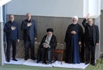 مراسم تأبين الشهيد السيد نصرالله بحضور قائد الثورة الاسلامية  2
