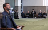 مراسم تأبين الشهيد السيد نصرالله بحضور قائد الثورة الاسلامية  5