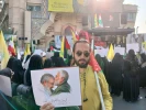 اختصاصی قدسنا، گزارش تصویری تجمع دختران حامی مقاومت(دختران مقاومت) در میدان فلسطین تهران با حضور اقشار مختلف تهران 2