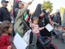 اختصاصی قدسنا، گزارش تصویری تجمع دختران حامی مقاومت(دختران مقاومت) در میدان فلسطین تهران با حضور اقشار مختلف تهران 2