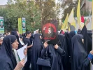 اختصاصی قدسنا، گزارش تصویری تجمع دختران حامی مقاومت(دختران مقاومت) در میدان فلسطین تهران با حضور اقشار مختلف تهران 2