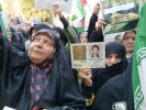 اختصاصی قدسنا، گزارش تصویری تجمع دختران حامی مقاومت(دختران مقاومت) در میدان فلسطین تهران با حضور اقشار مختلف تهران 2