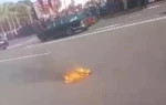 حمله به کاروان «محمد ششم» پادشاه مغرب با کوکتل مولوتف + فیلم 2
