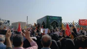 اختصاصی قدسنا/ گزارش تصویری مراسم تشییع سردار شهید نیلفروشان در میدان امام حسین تهران
 8