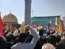 اختصاصی قدسنا/ گزارش تصویری مراسم تشییع سردار شهید نیلفروشان در میدان امام حسین تهران
 7