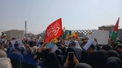 اختصاصی قدسنا/ گزارش تصویری مراسم تشییع سردار شهید نیلفروشان در میدان امام حسین تهران
 2