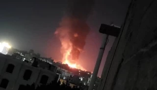 تجاوز هوایی آمریکا و انگلیس به غرب یمن
