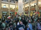 تصاویر مراسم بزرگداشت اسطوره مقاومت، شهید یحیی سنوار در مسجد امام صادق (ع) میدان فلسطین تهران (بخش دوم) 2
