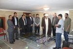 بازدید دبیر کل جمعیت دفاع از ملت فلسطین از آثار نمایشگاه گروهی هنر طوفان 2