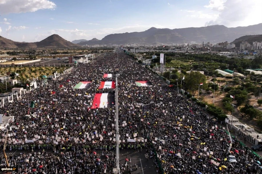 مسيرات شعبية مليونية في اليمن: نساند محور المقاومة مهما تكُن التحديات  2