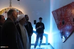 أمين عام جمعية الدفاع عن الشعب الفلسطيني يزور معرض "فن الطوفان" في متحف فنون فلسطين المعاصرة 2