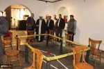 أمين عام جمعية الدفاع عن الشعب الفلسطيني يزور معرض "فن الطوفان" في متحف فنون فلسطين المعاصرة 3